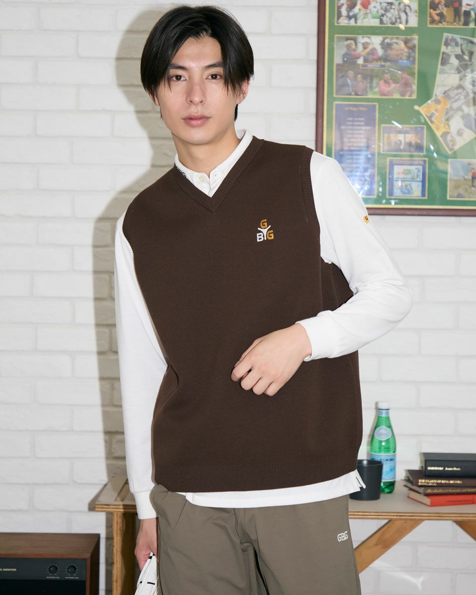 GB GOLFBEAR ニットベスト | ゴールデンベアストア