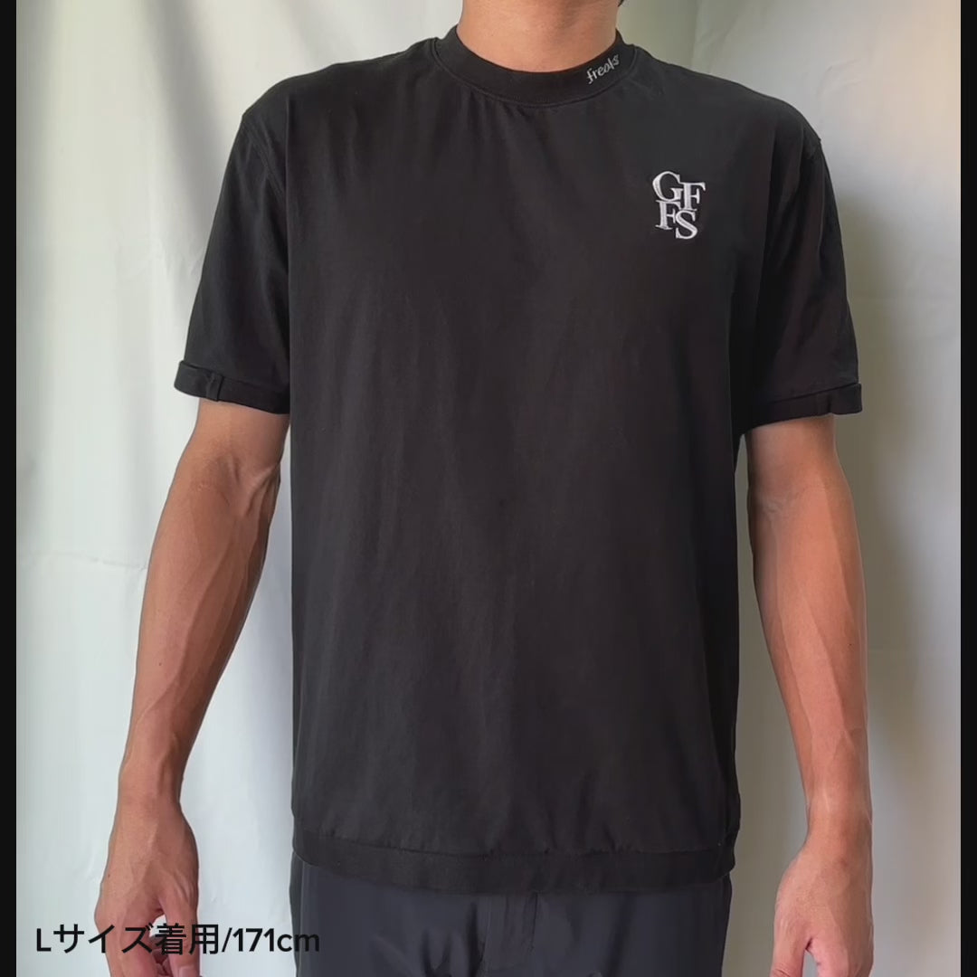 ゴルフフリークス】Back logo mockneck shirts(バックロゴモックネック