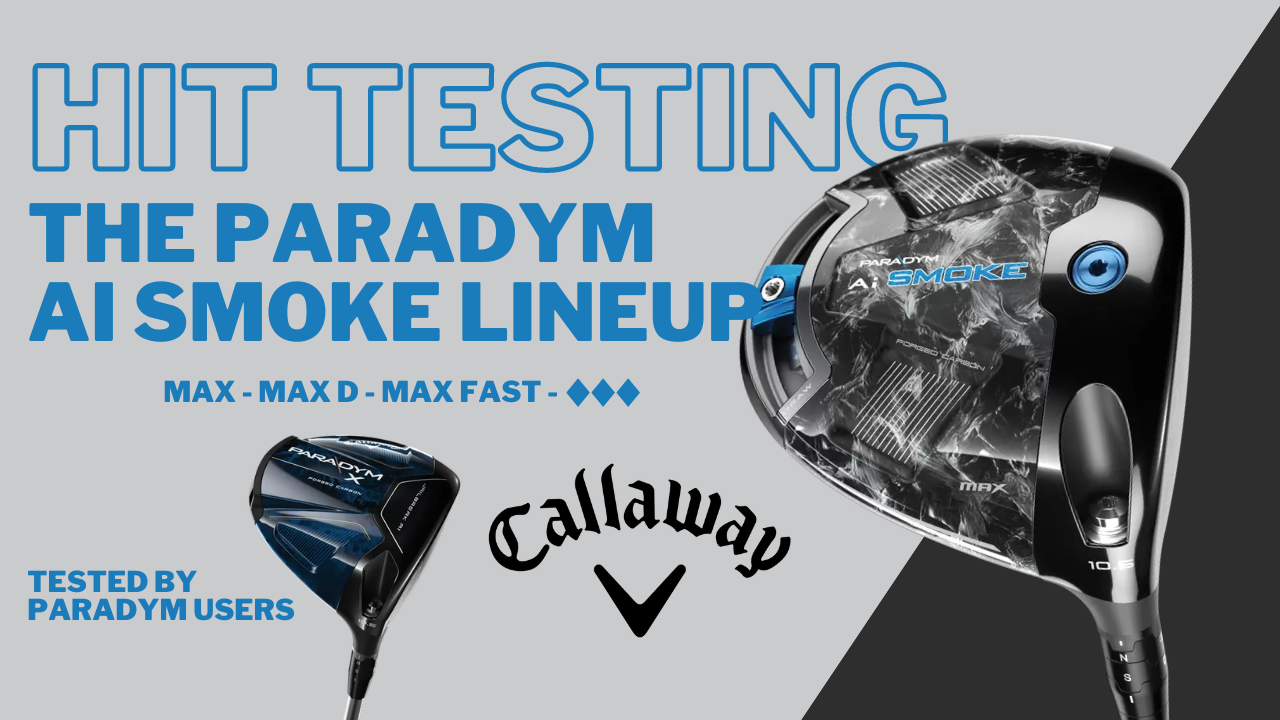 Hit Testing The Paradym Ai SMOKE Driver Series! – GOLF Partner USA