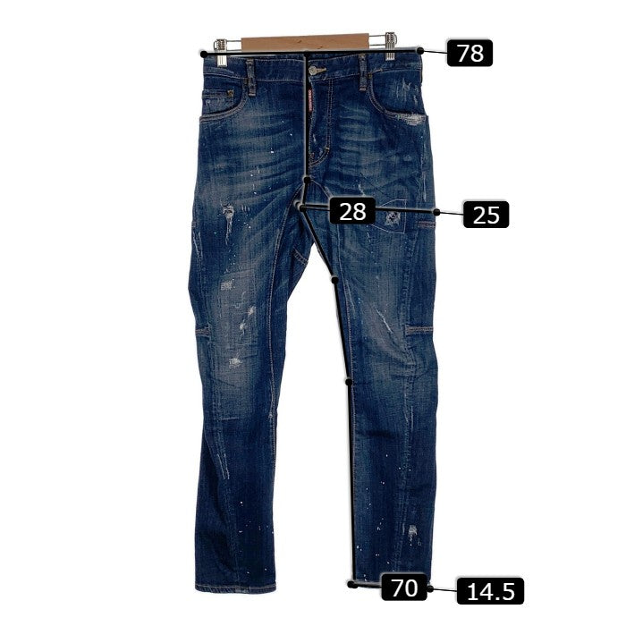 DSQUARED2 ディースクエアード TIDY BIKER JEAN バイカージーンズ