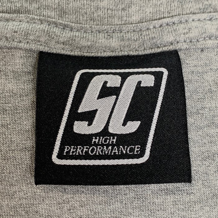 SUBCULTURE サブカルチャー イーグル スカル プリントTシャツ グレー