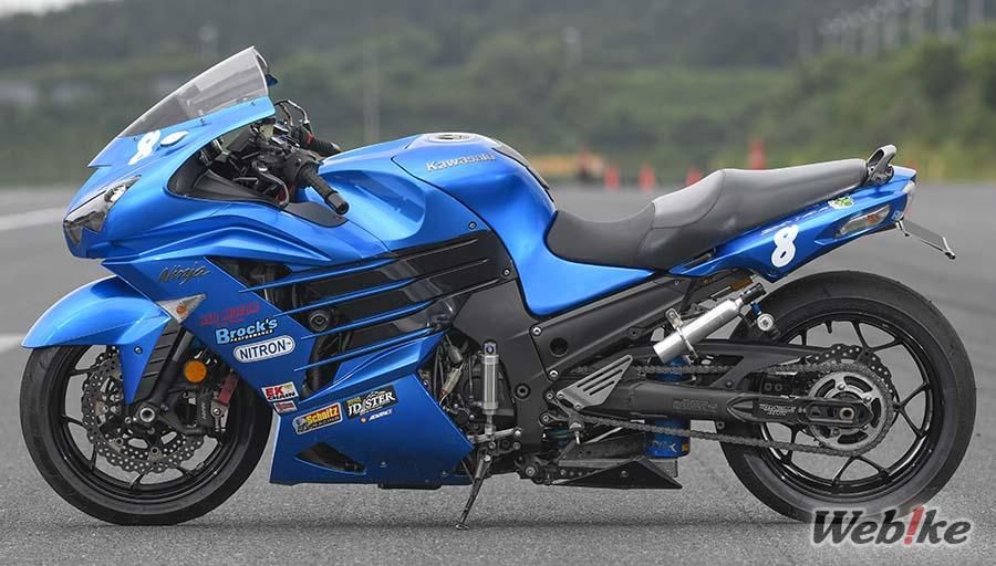 Pursuing Speed with a 1510cc Engine and NOS Program: ZX-14R Drag
