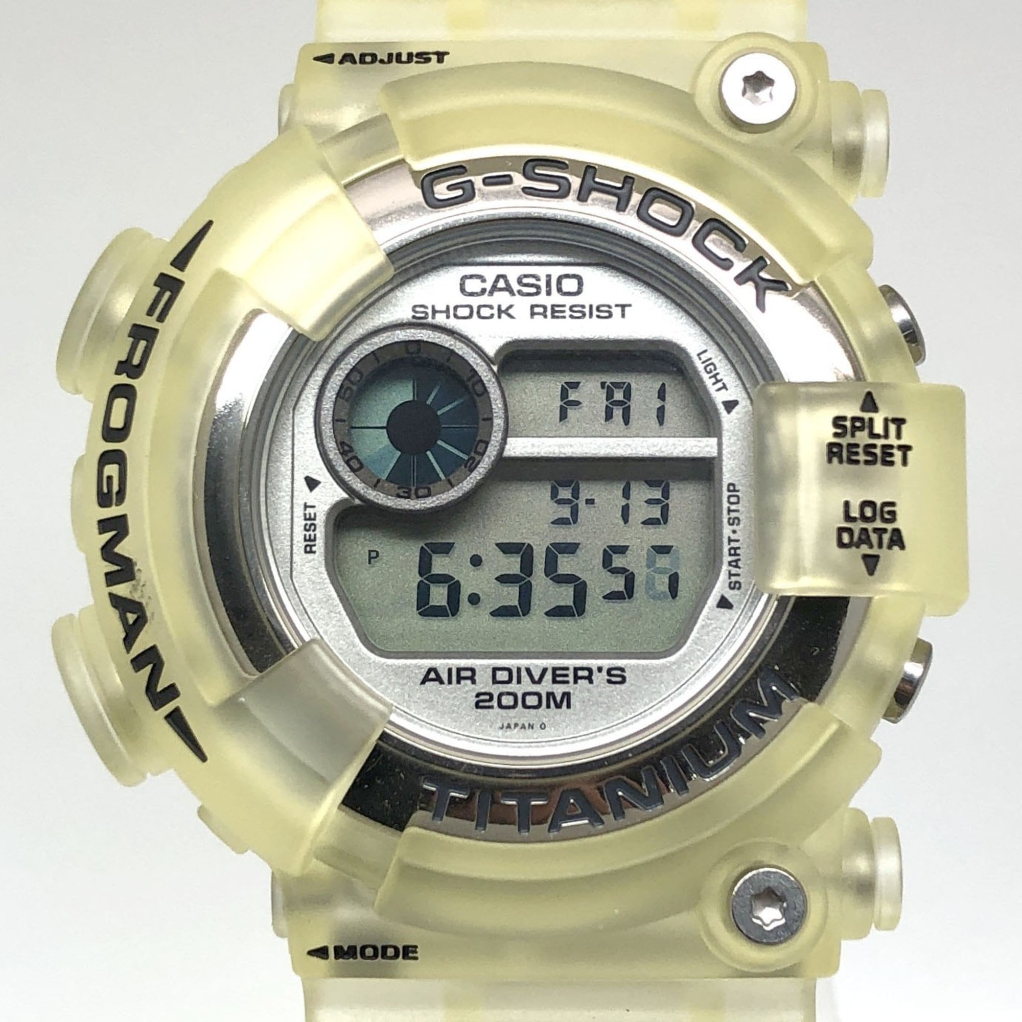 G-SHOCK CASIO Watch DW-8201WC-8T FROGMAN W.C.C.S. Triple Manta EL