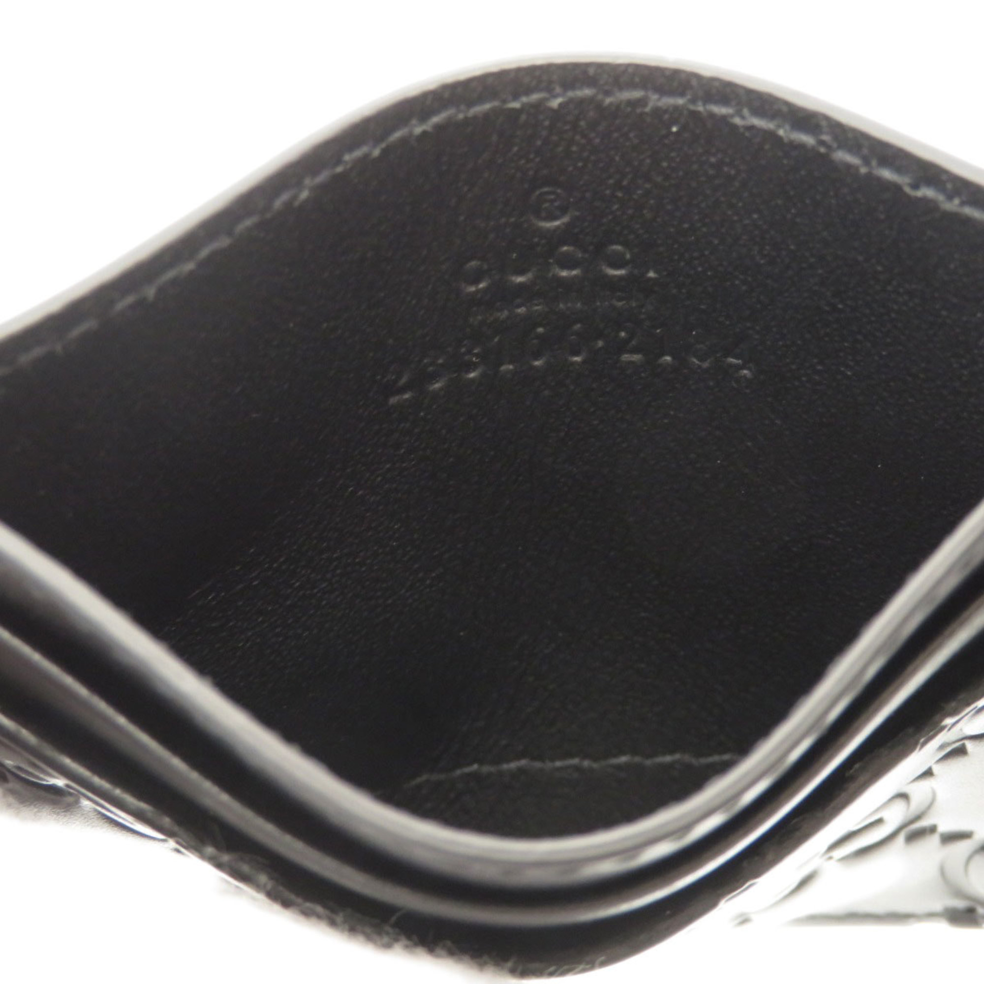 Gucci 233166 GG Shima Business Card Holder/Card Case in Calf