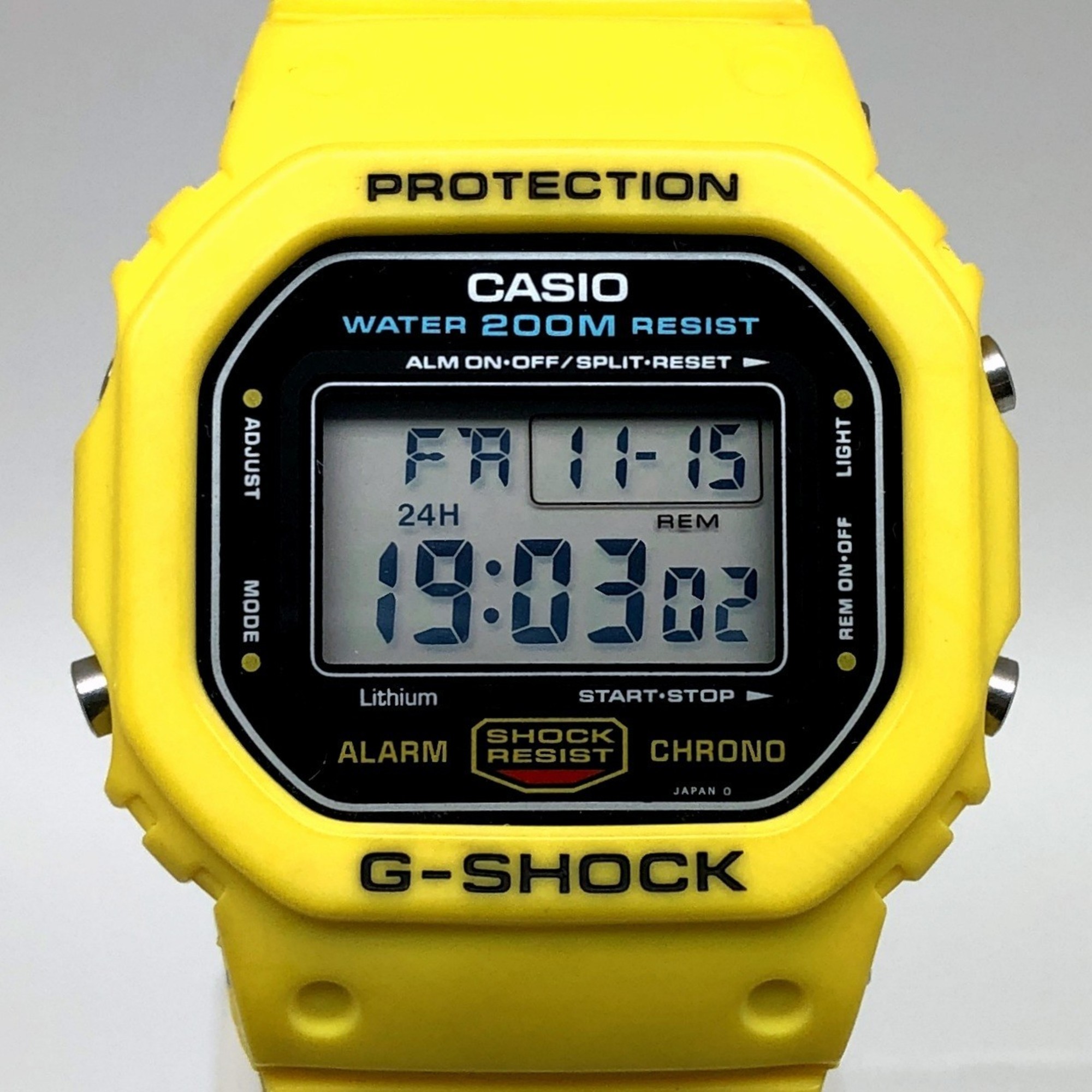 G-SHOCK CASIO Watch DW-5600C-9BV M901 Overseas 200M Yellow Speed