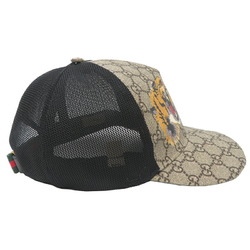 Gucci Tiger Print GG Supreme Baseball Cap, Women's/Men's, 426887