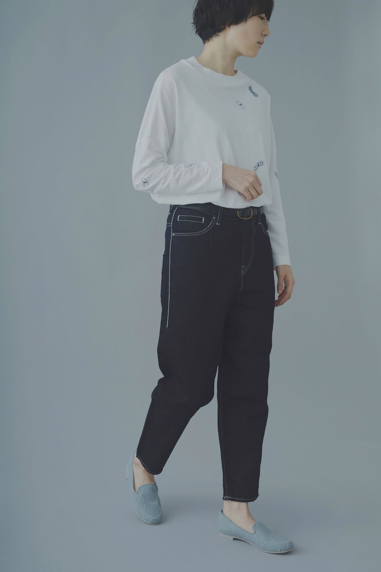 always テーパードデニム - minä perhonen