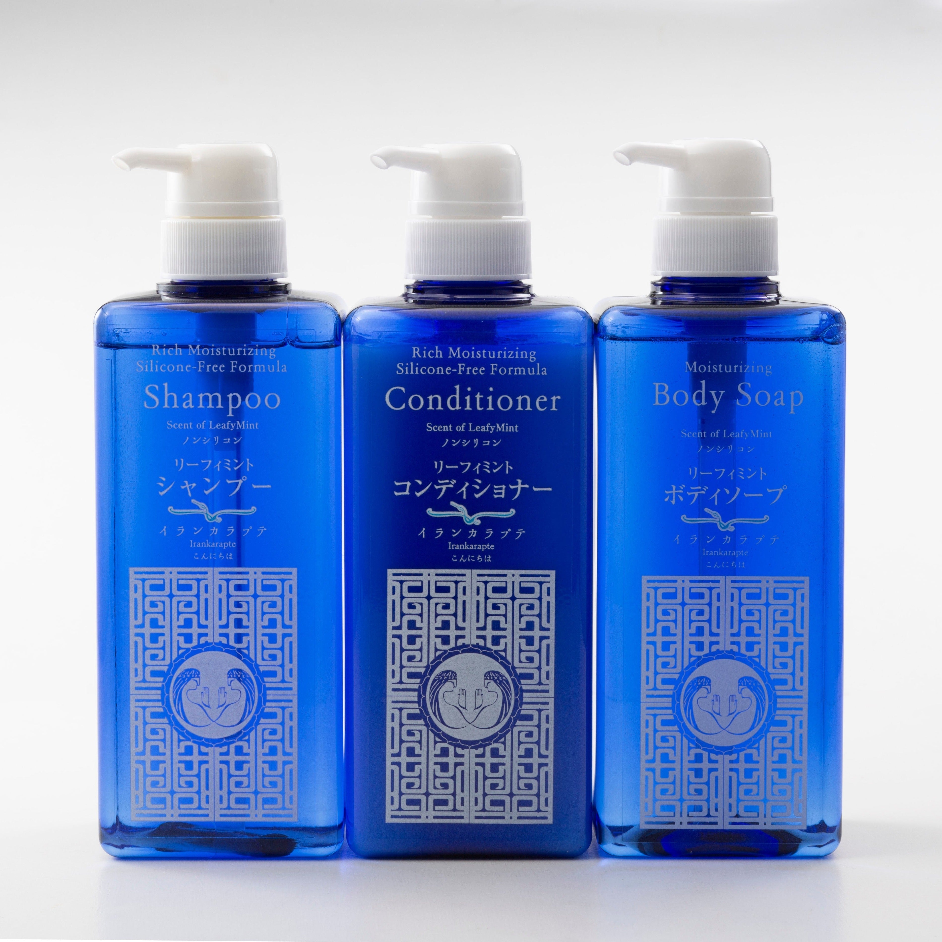 シャンプー・コンディショナー・ボディソープセット 森の香り | 株式
