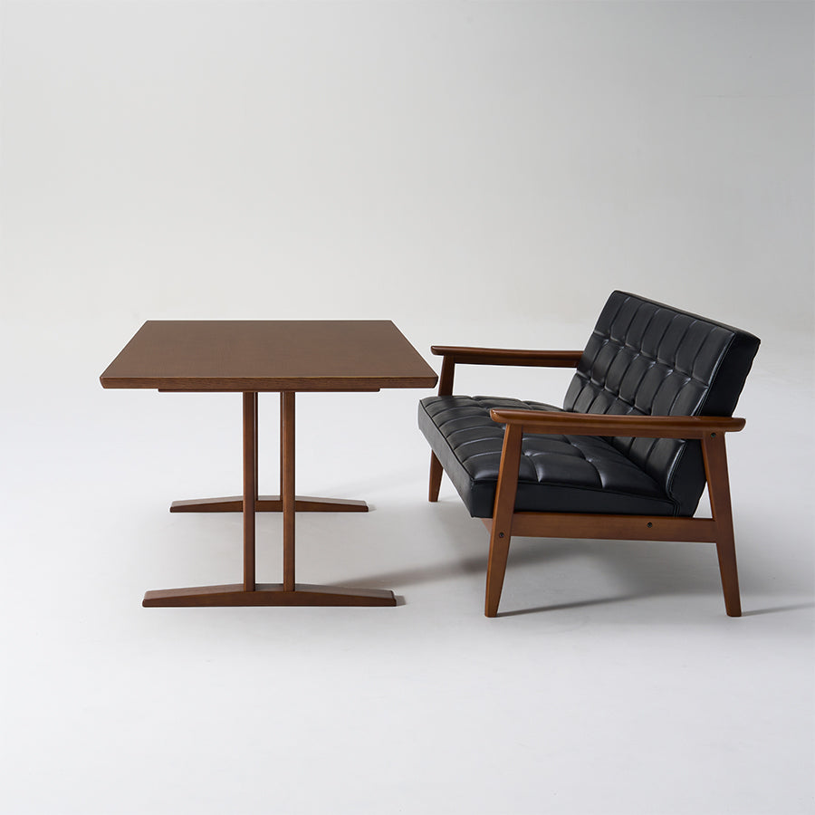 カリモク60【正規販売店】 LDテーブルT 1300 ウォルナット | 北欧家具