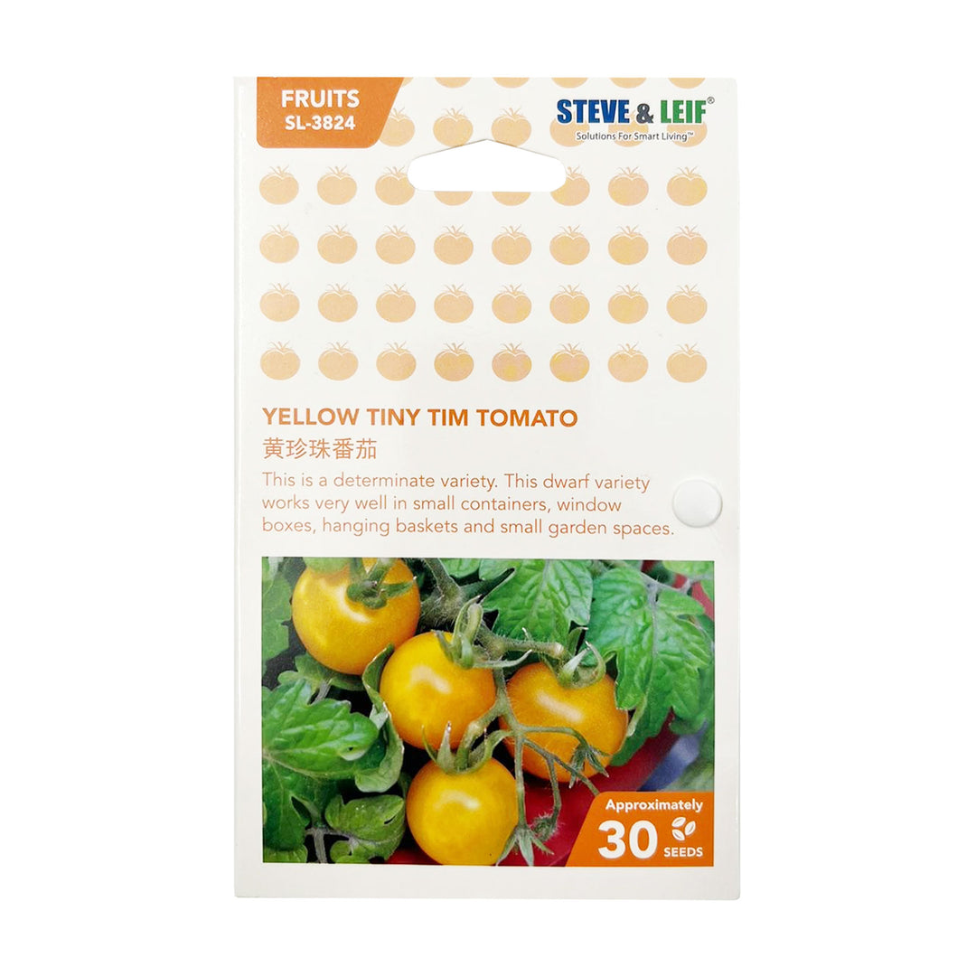 Yellow Tiny Tim Tomato Seeds – greenleif.sg