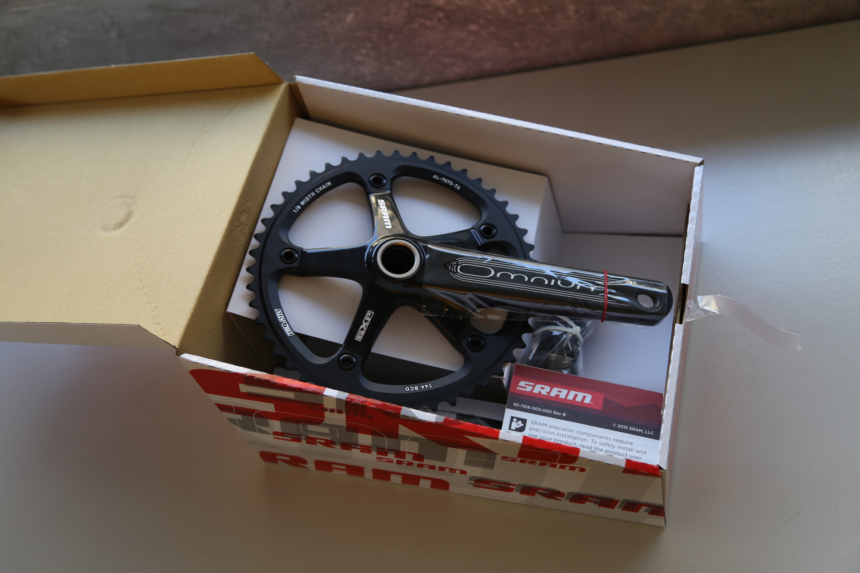 ピストクランクの王道 SRAM OMNIUM | 広島の自転車ショップ。ファット