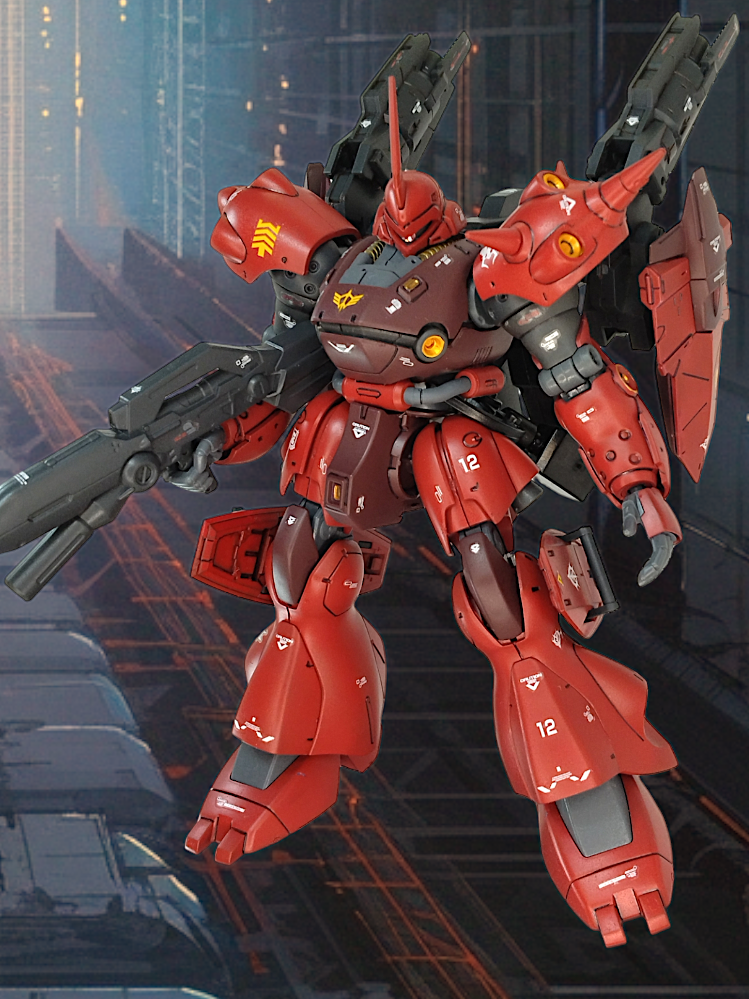 HG シャア専用ケンプファー｜Funkysonicさんのガンプラ作品｜GUNSTA