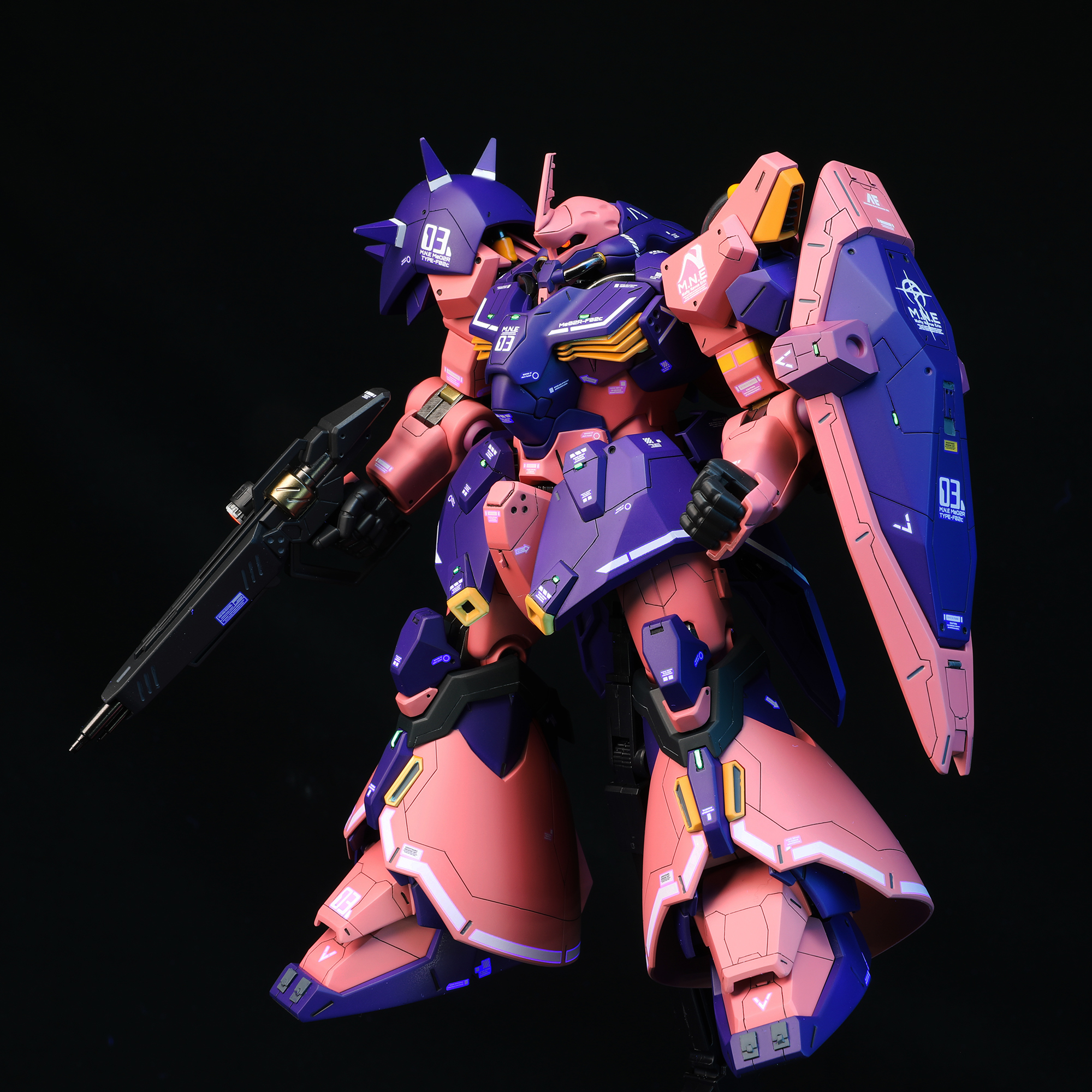 HG 1/144 メッサーF02型(指揮官機)｜adamswai188さんのガンプラ作品