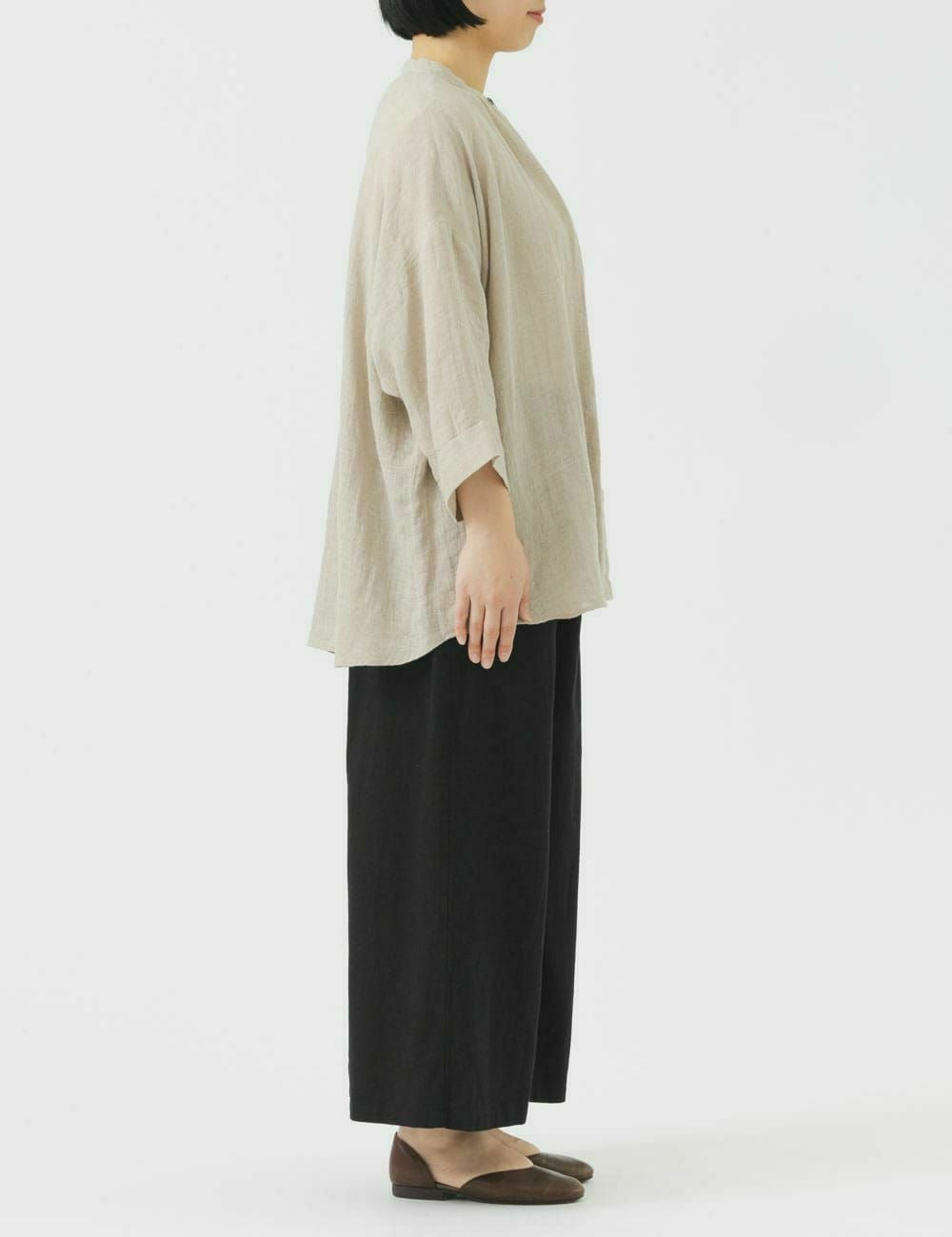 麻ガーゼブラウス姫金魚草（ひめきんぎょそう） | 石見銀山 群言堂