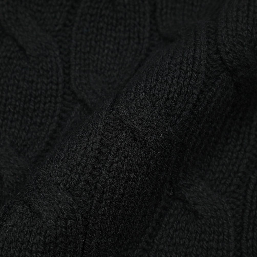 SALE｜GRAN SASSO グランサッソ / ヴァージンウール100% ケーブル編み