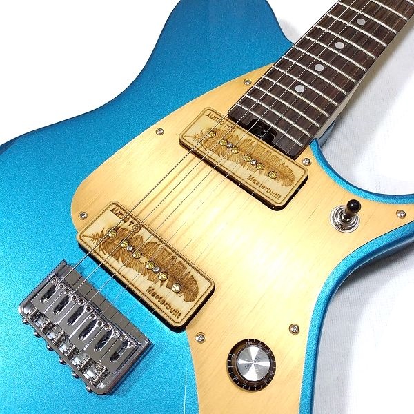 激安ギターピックアップ 調査第23回 Masterbuilt ALNICO V P-90型 木製