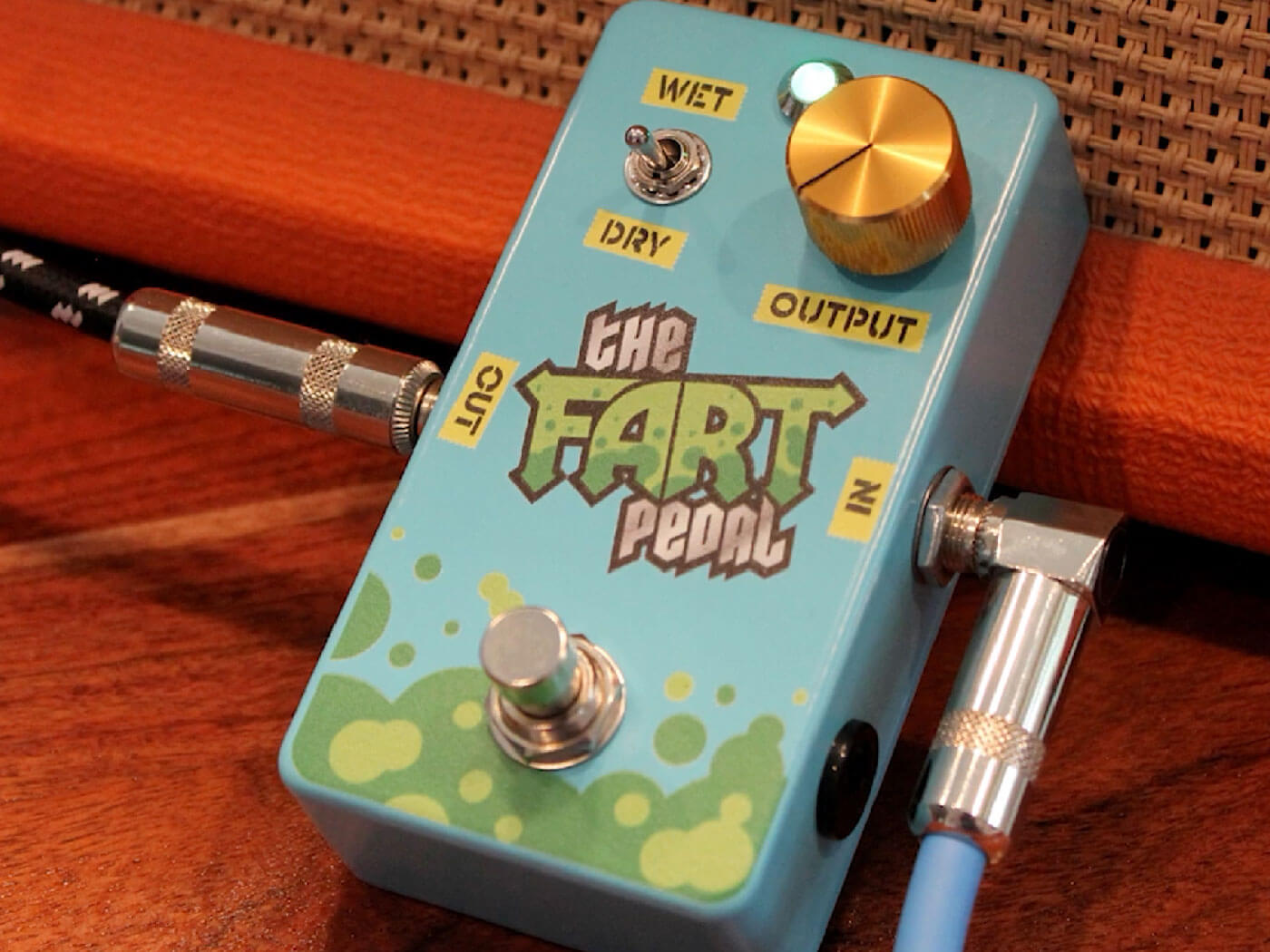 Guitar pedal that sounds like farts launches on Kickstarter