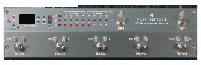 スイッチャー】ついに登場です、FREE THE TONE ARC-3の小型版「ARC-53M