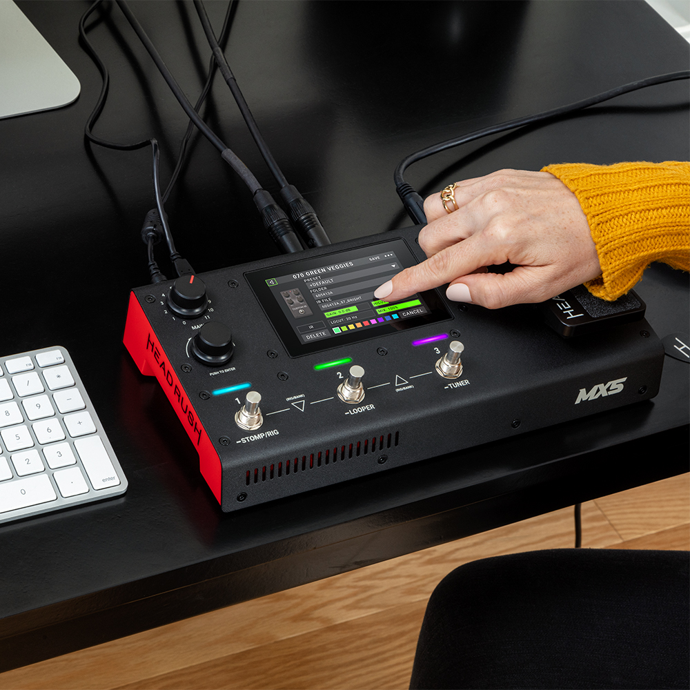 マルチプロセッサー】HeadRush MX5｜コンパクトサイズながらHeadRushの