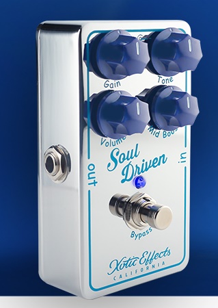 エフェクター】XOTIC ”Soul Driven”アレン・ハインズ モデルが