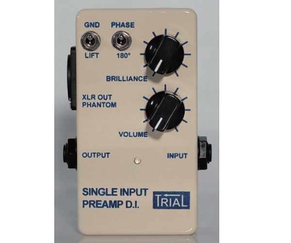 アコースティックギター用プリアンプ】-TRIAL-「DUAL INPUT PREAMP」の