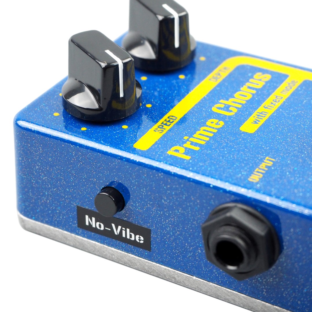 TRIAL Prime Chorus｜フルアナログのハンドメイドコーラスペダルが50台