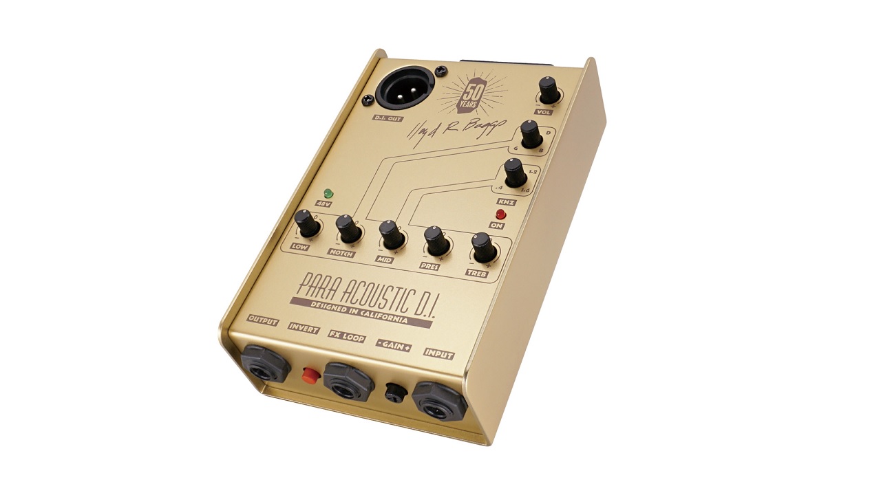 L.R. Baggs 50周年記念モデル『Gold Para DI』登場！日本限定300個