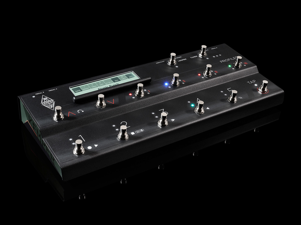 Kemper PROFILER Remote (MK 2) 堂々登場 ― 堅牢設計と直感操作で