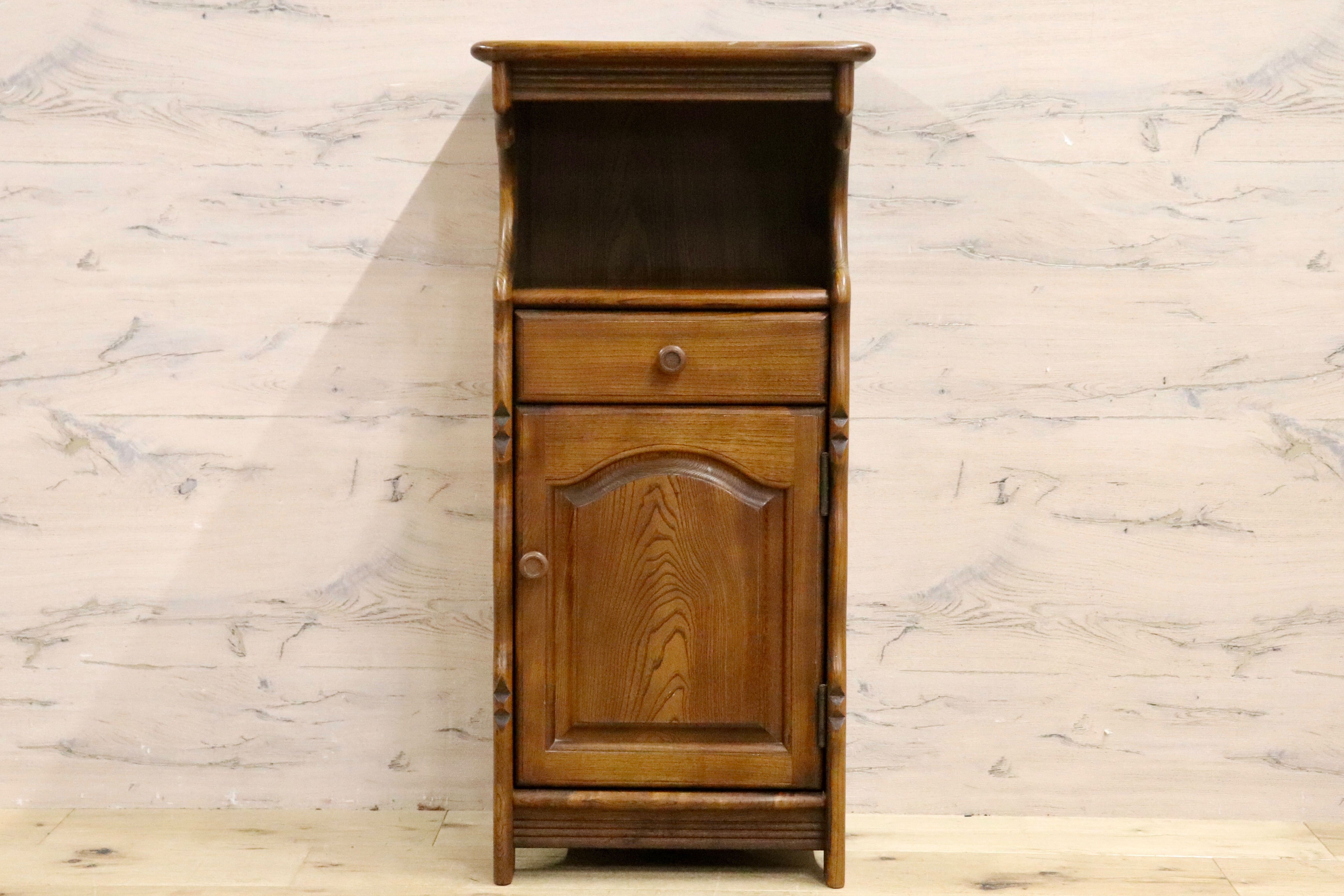 GMHK500○karimoku / カリモク オールドカリモク 電話台 花台 飾り台