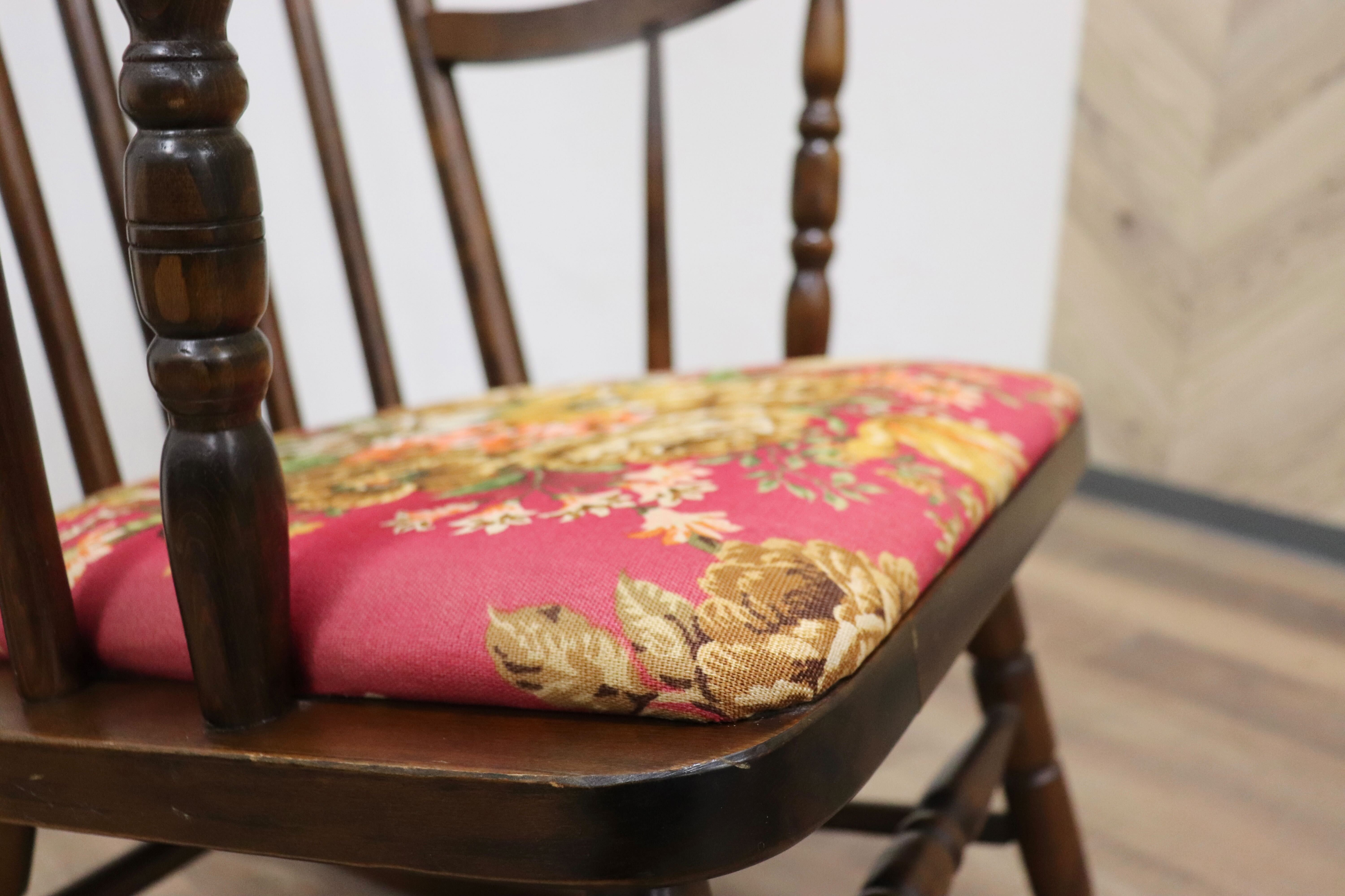 GMHK35○飛騨の家具 ヒダ ダイネット ロッキングチェア 揺り椅子