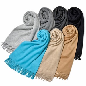 Joshua Ellis（ジョシュア エリス）カシミアソリッド大判ストール