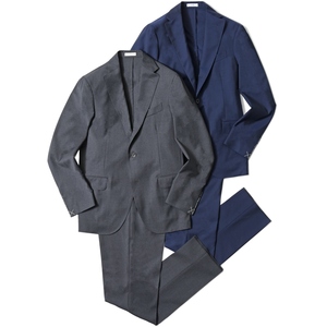 BOGLIOLI DOVER アンコン ウール スーツ セットアップ 50 BOGLIOLI