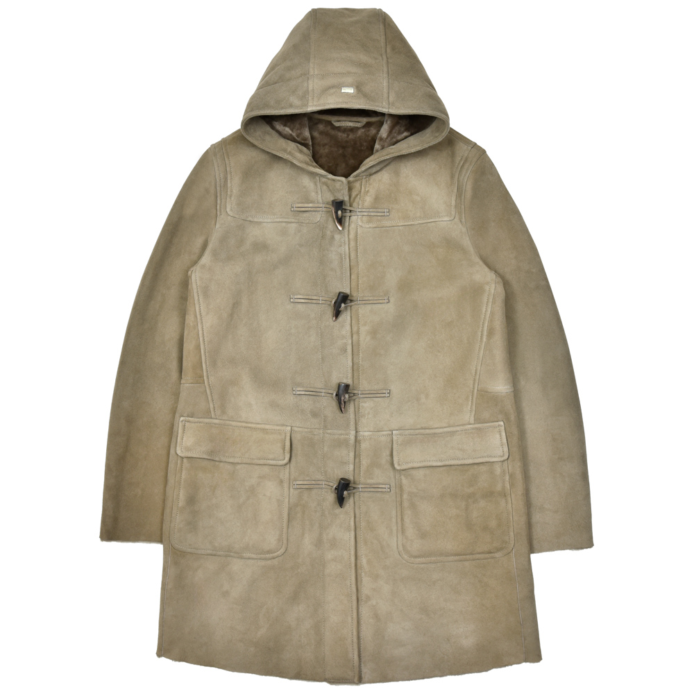 ALTACRUNA（アルタクルーナ）ムートンスエードダッフルコート 85907