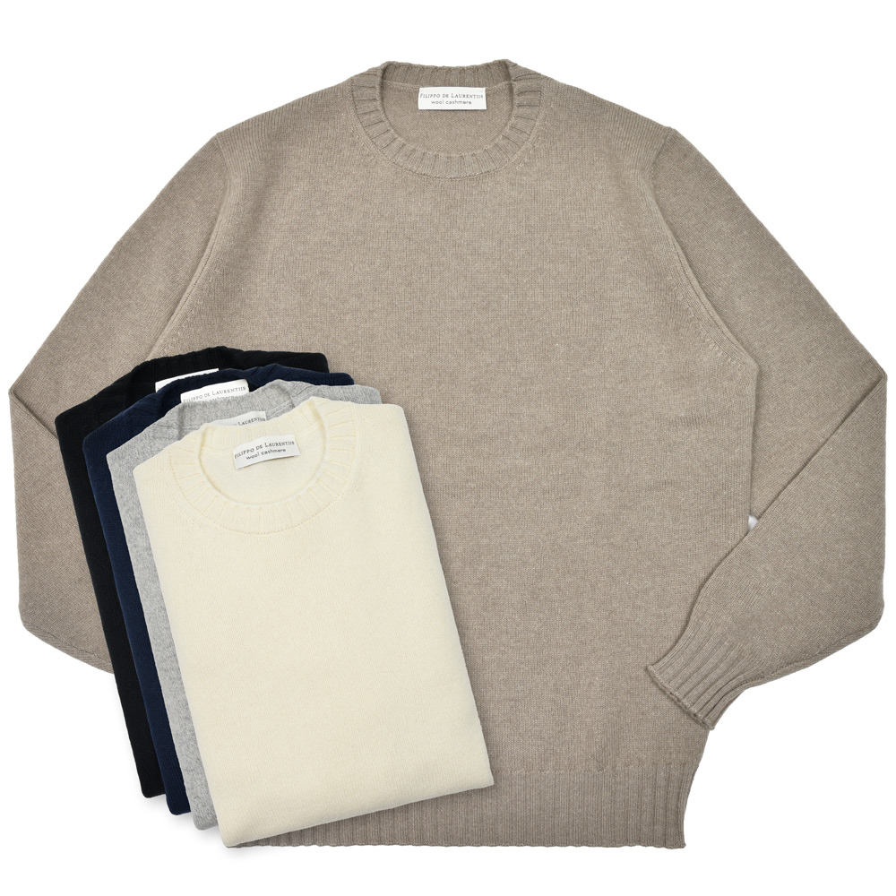 いつもワードローブにあるニット。FILIPPO DE LAURENTIIS（フィリッポ