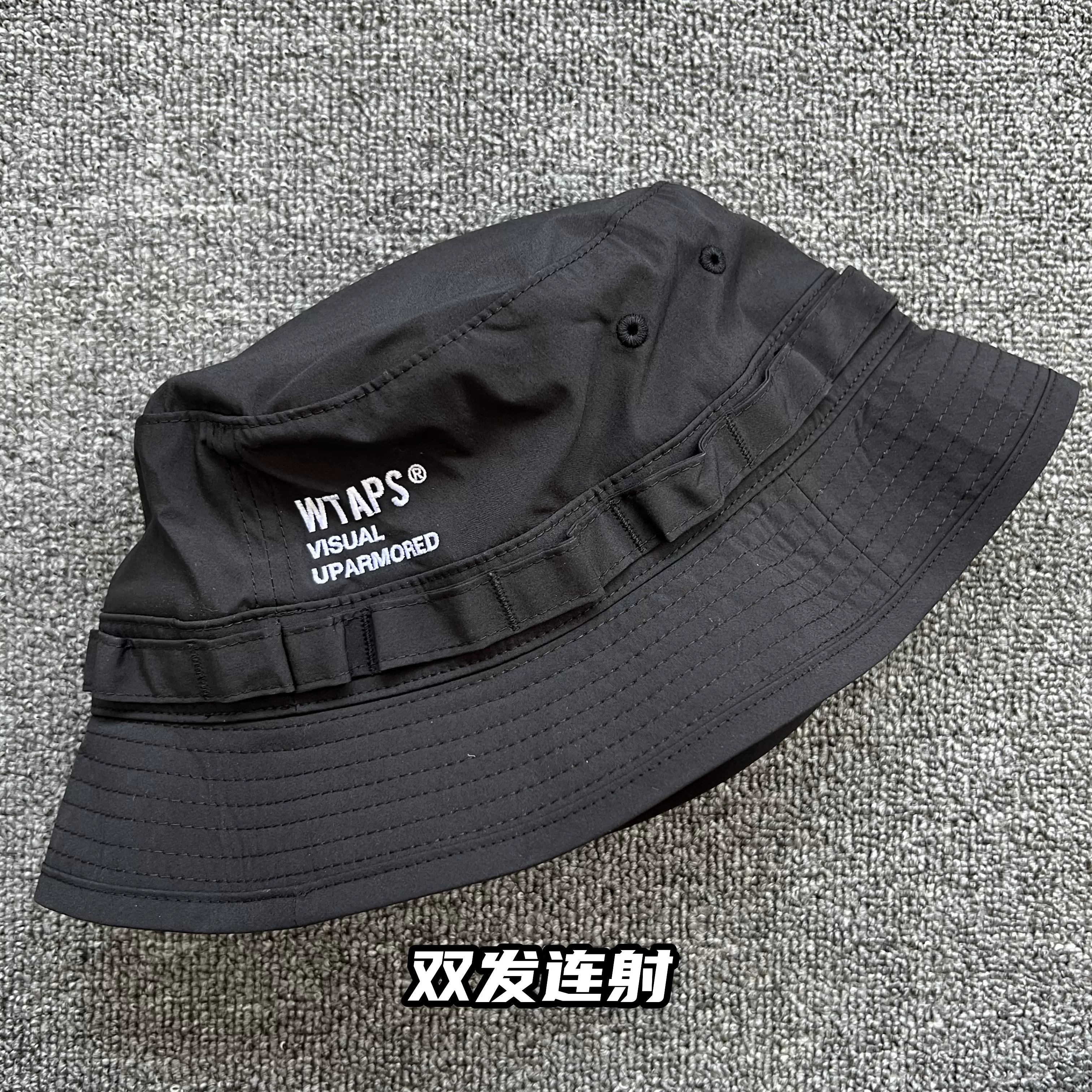 wtapsBUCKET02HAT 02 HAT WTAPS BLACK 帽子 TWILLBLACKL
