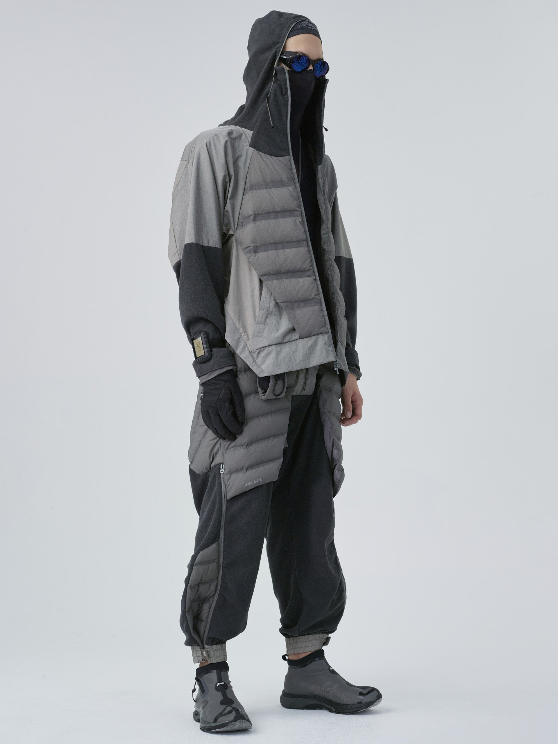 DF Panel Zip-Up Hoodie – HAMCUS