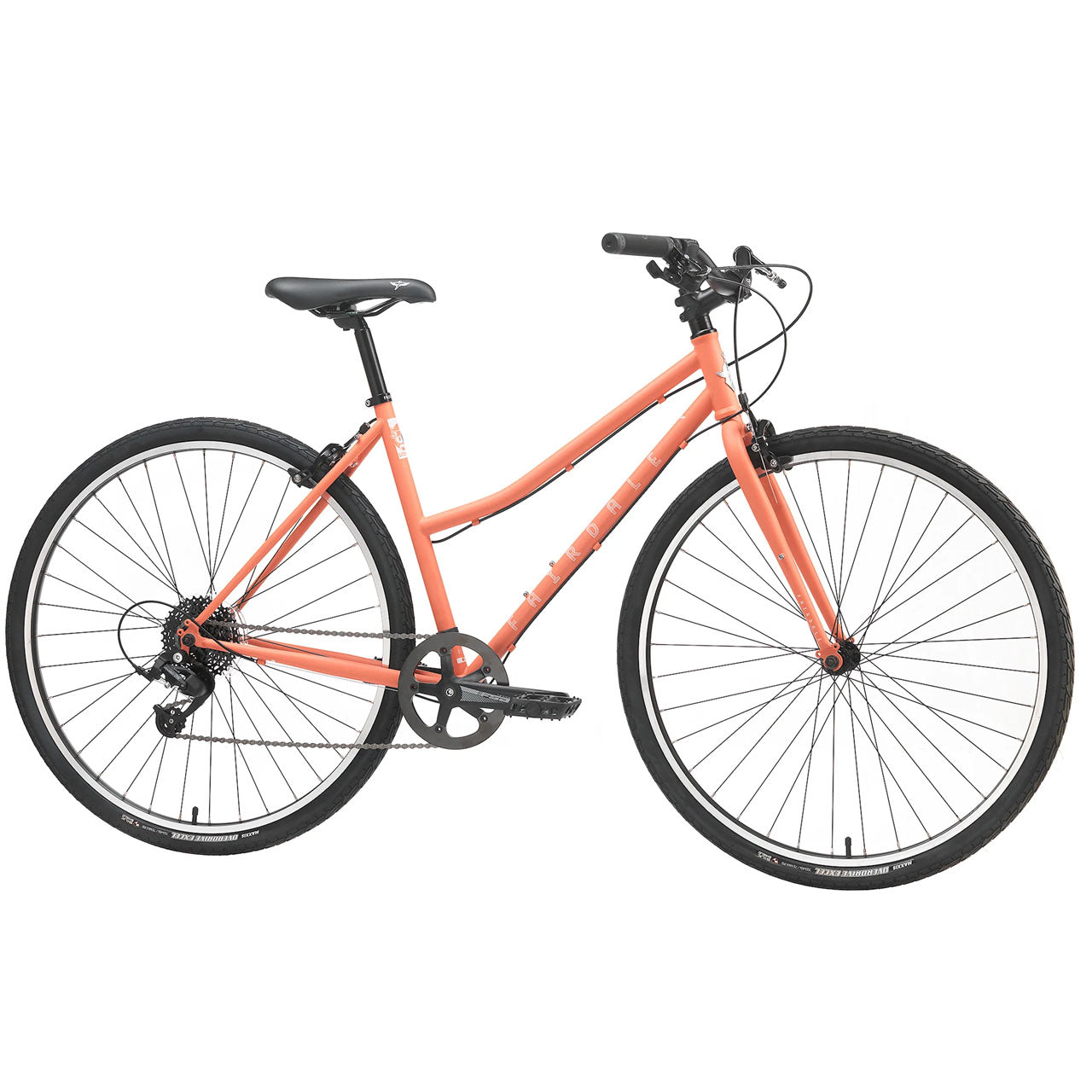 Lookfar Step‑Thru - MATTE CORAL RED – Ham Cycles