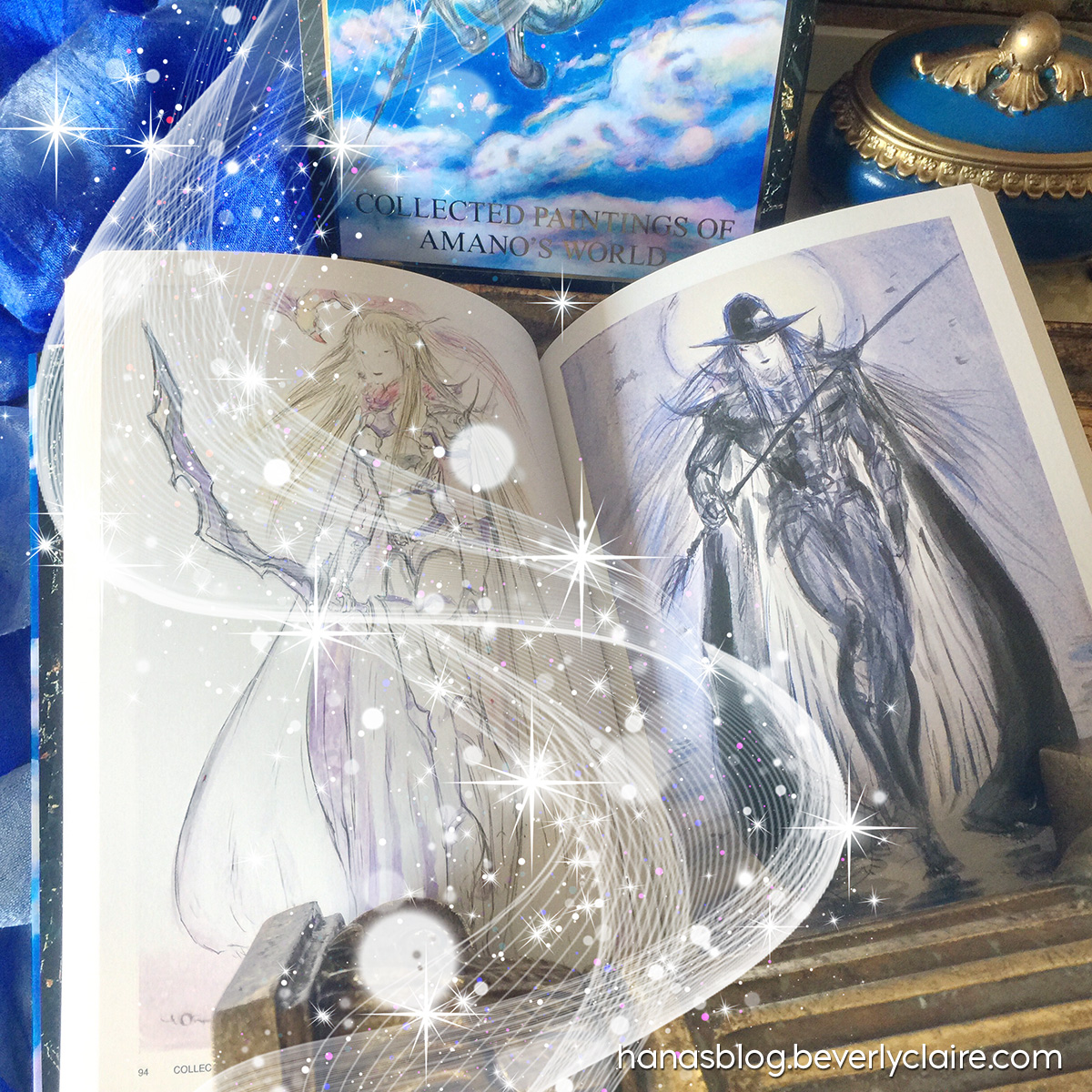 Collected Paintings of Amano's World - Book Review - Hana's Blog