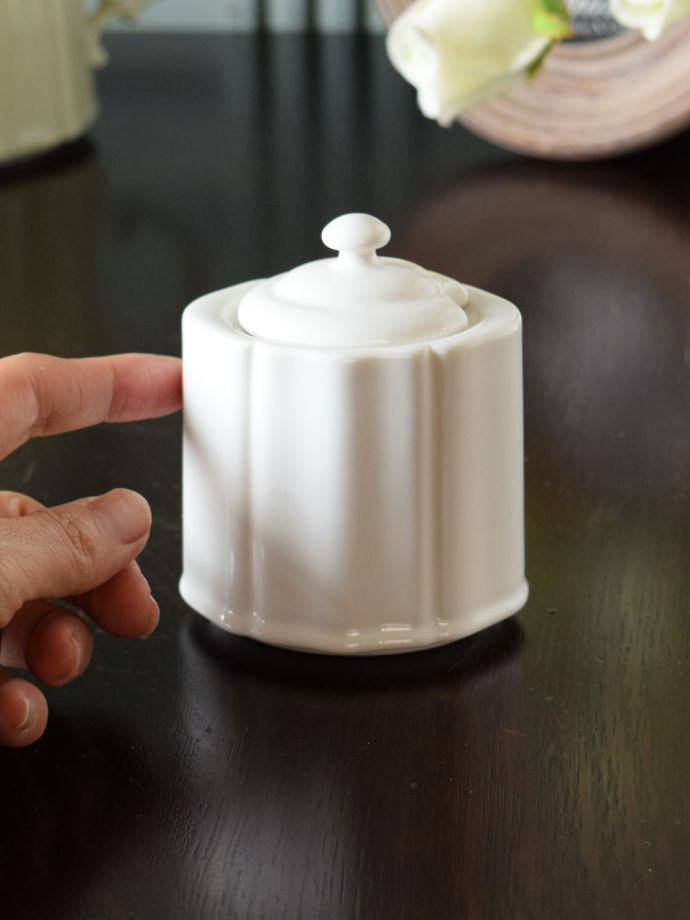 フランスアンティーク調のおしゃれなシュガーポット、スタジオエムの