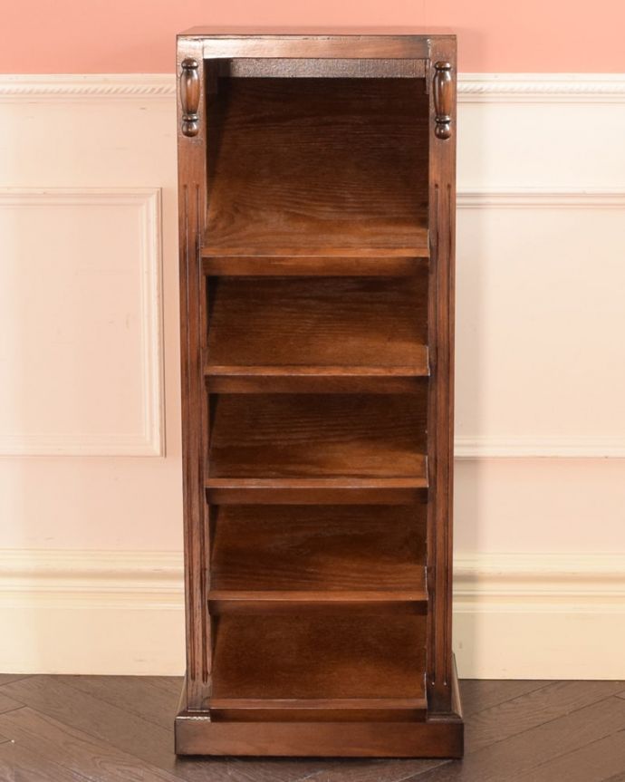 英国アンティーク調の家具、玄関をおしゃれに魅せるスリッパラック(y