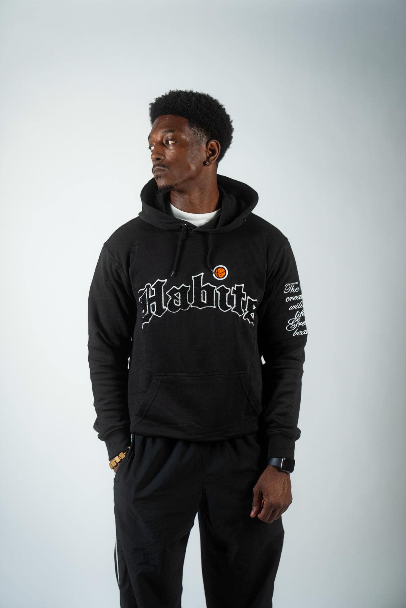 Black Academy Hoodie - Habits 365