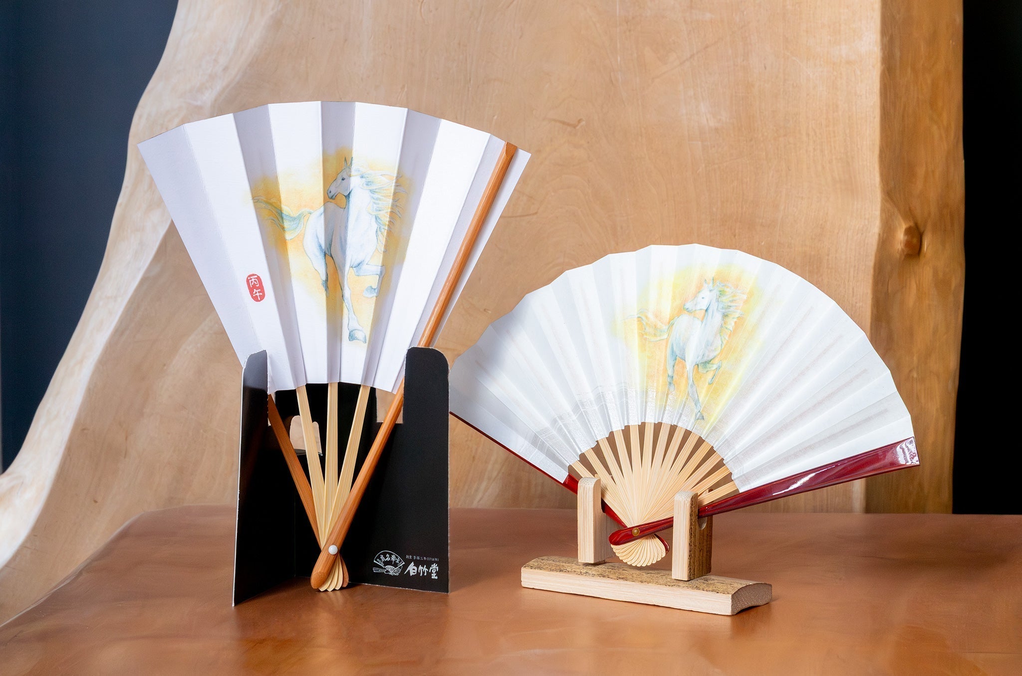 2026年の干支「午」の五明扇/茶道用扇子 販売開始のお知らせ – 白竹堂