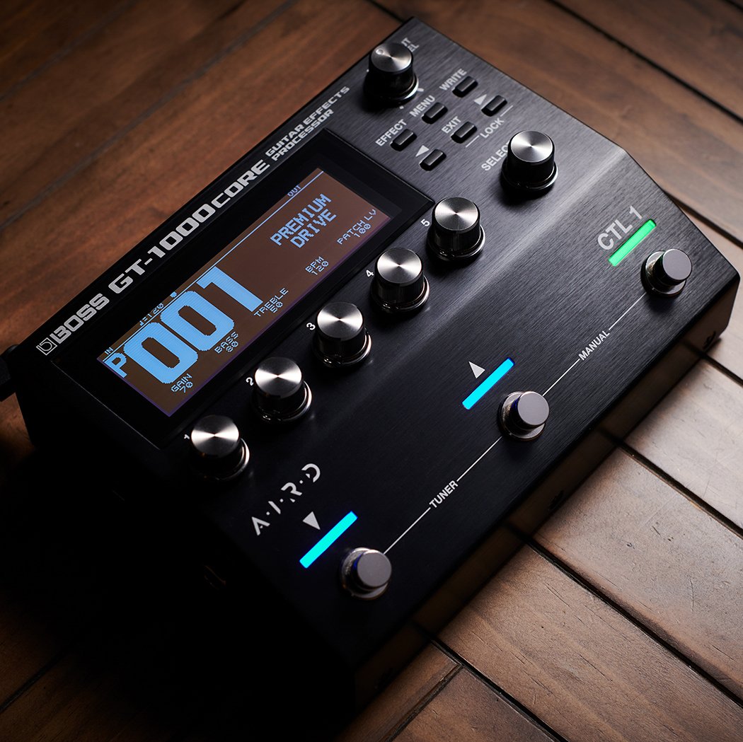 BOSS『GT-1000CORE』マルチエフェクター – Haluna Guitar Studio