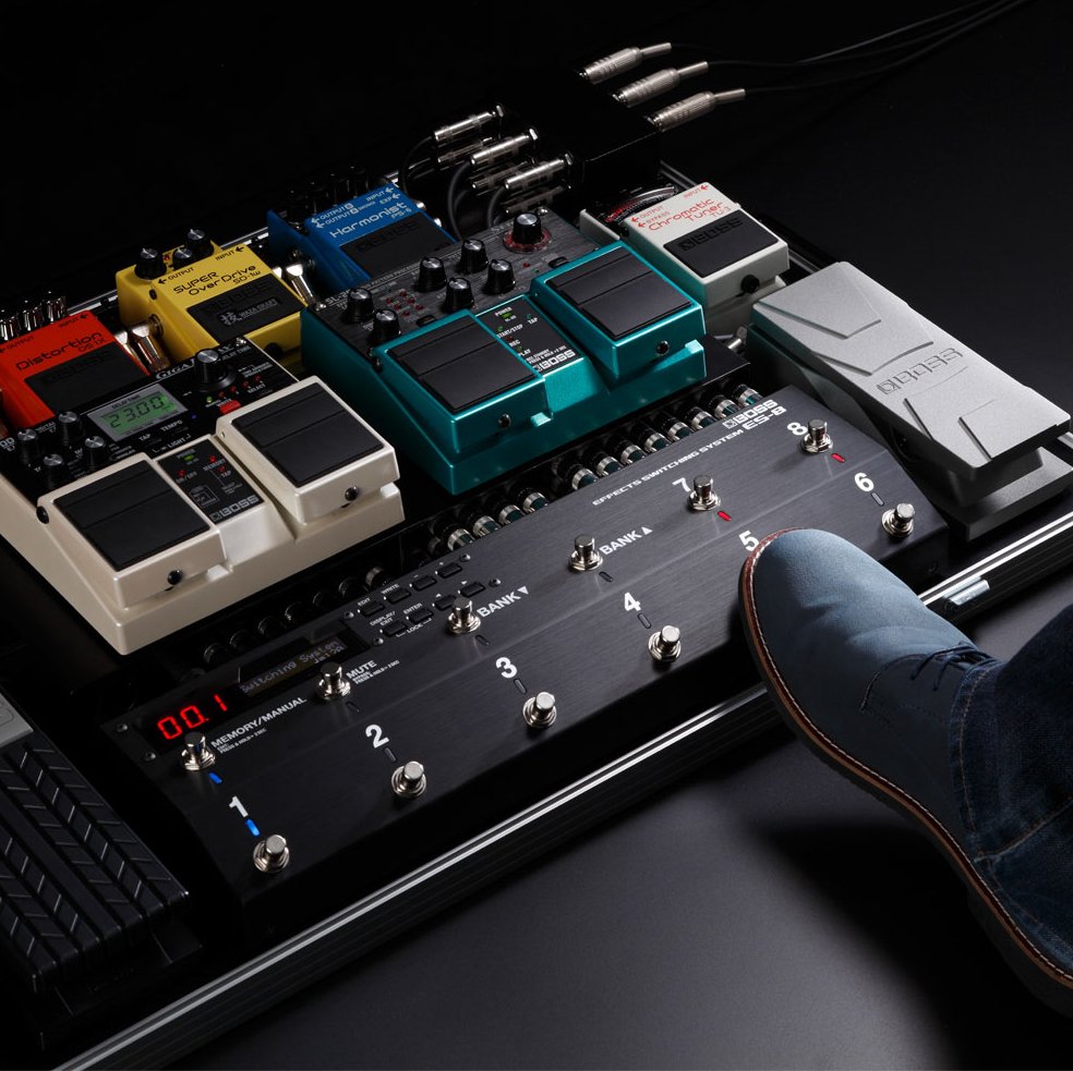 BOSS『ES-8』スイッチャー – Haluna Guitar Studio