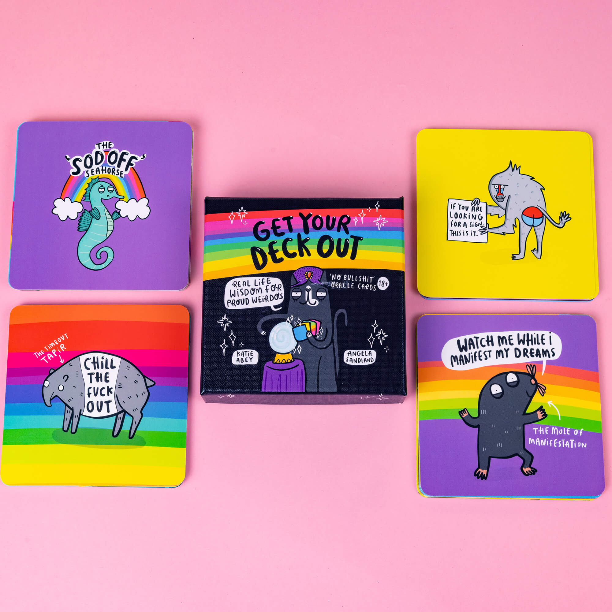 Happiness Enchanters Get Your Deck Out - Oracle Cards