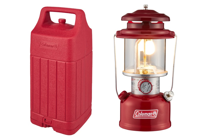 コールマンの『ワンマントルランタン』がリニューアル。新色のに赤が