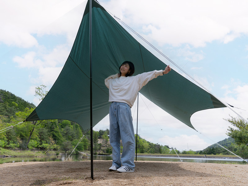 新品級✨ITSUKA TC いつかのタープTC ブルーグレー いつかのタープTC