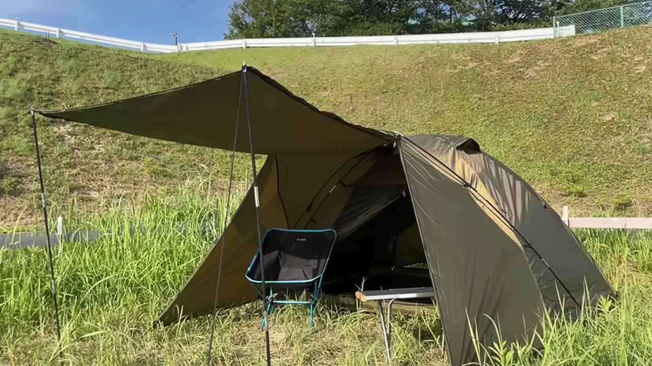 DCM『ソロドームテント』は広くて本格的！コスパ最強ソロテントを