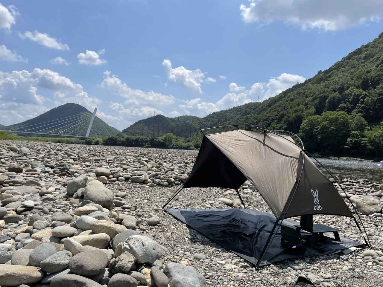 レビュー】DOD『サカナシェード2』はピクニックや海水浴に大活躍！設営