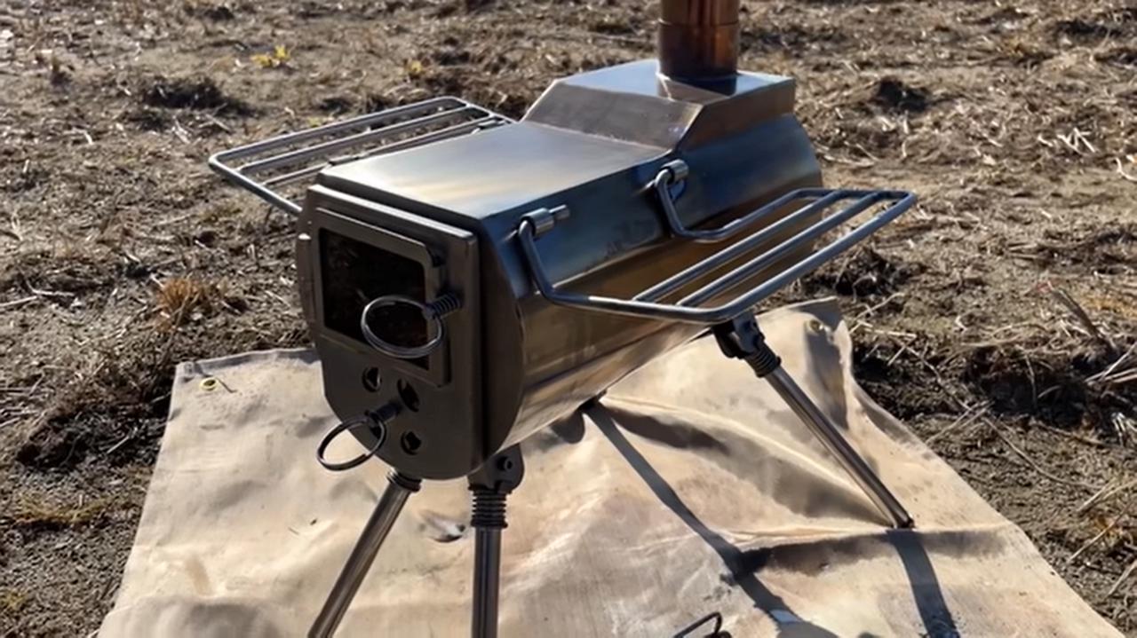 soomloomの薪ストーブは安くてコンパクト！ 実際に使ってみた感想は